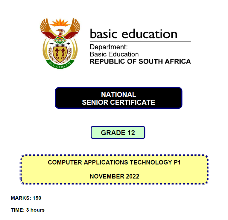DBE 2022 CAT Practical Paper