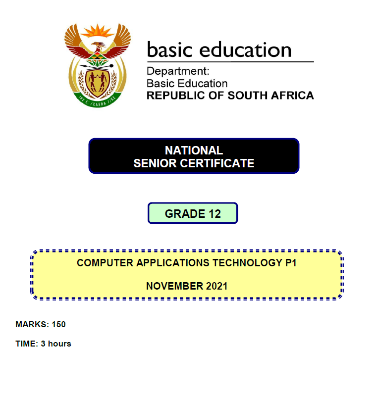 DBE 2021 CAT Practical Paper